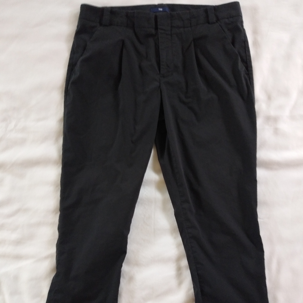 GAP Cropped Black Dress Pants